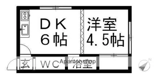 ヴィラセレーネⅠ【201号室】の間取り