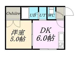 ペアシティ本郷【2号室】の間取り