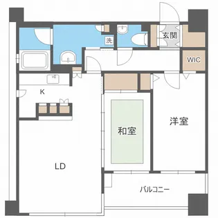 SーFORT中島公園【9階】の間取り