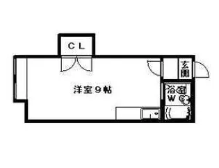 ペパーミントハウス【00103号室】の間取り