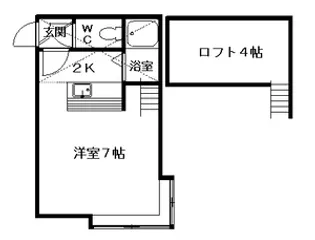 アルノルテ白石【00205号室】の間取り