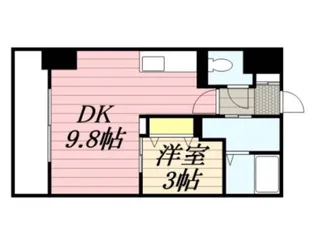 HF東札幌レジデンス【4階】の間取り