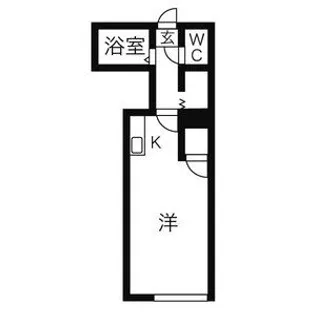 LUXE(リュクス)文京台【105号室】の間取り