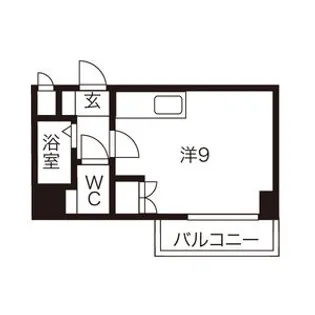 ヌーベルアーバンシティ【716号室】の間取り