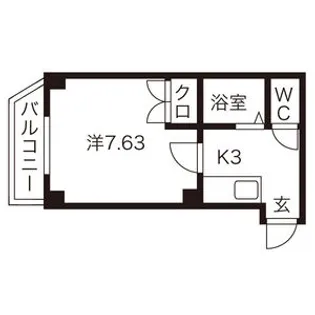 ヒルサイドシティ【3階】の間取り