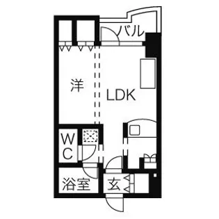 サンシャイン・シティー弐番館【207号室】の間取り