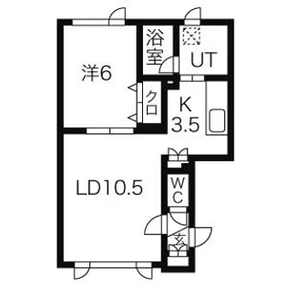 ルラシェ【1階】の間取り