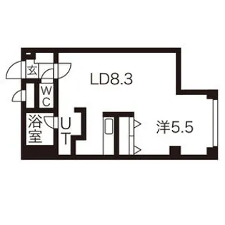プリムラK1【2階】の間取り