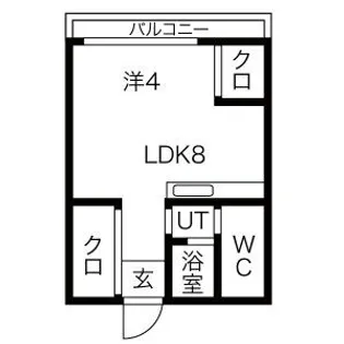 R4TMビル【602号室】の間取り