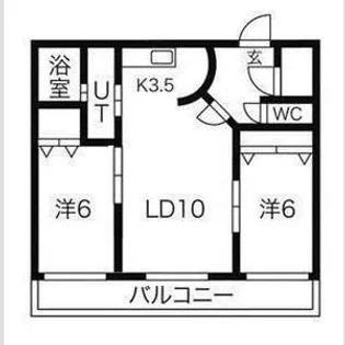 ミリオンスターヒルズ【2階】の間取り