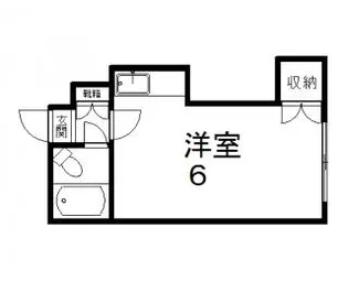 シャトレ大洋【4階】の間取り