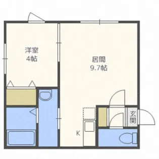 グランディア【3階】の間取り