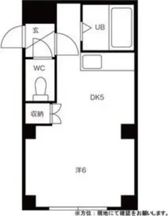 メゾンドール田口【0106号室】の間取り