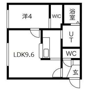 ウインダムヒル札幌駅前【4階】の間取り