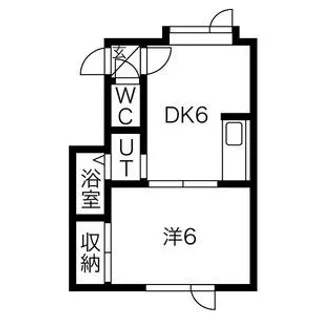ベルハイムⅢ【1階】の間取り