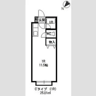 ル・ノール白石駅前Ⅰ【1階】の間取り