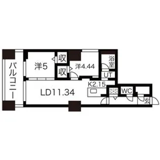 MODENA FINEST (モデナ フィネスト)【9階】の間取り