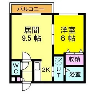 REGALO(レガーロ)南郷【4階】の間取り