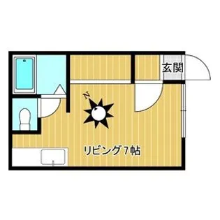 ブレスⅤ【205号室】の間取り