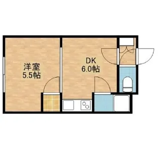 クレドールマンション【306号室】の間取り