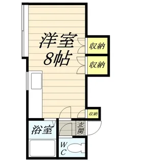 アーバンコート東札幌ⅢA【0205号室】の間取り