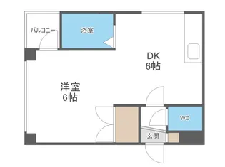 クロストン34【301号室】の間取り
