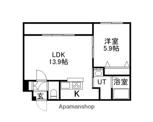 TONY TOWER KITAIROSHIMA【2階】の間取り
