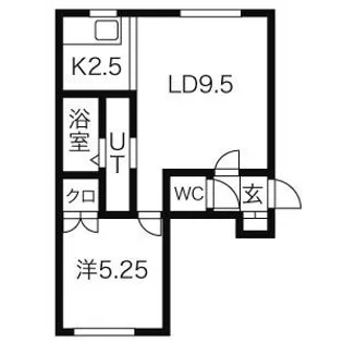 ディアコートひばりが丘【1階】の間取り