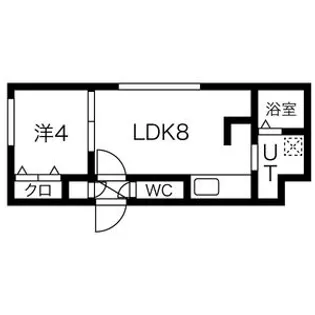 FORESTA平岸【2階】の間取り