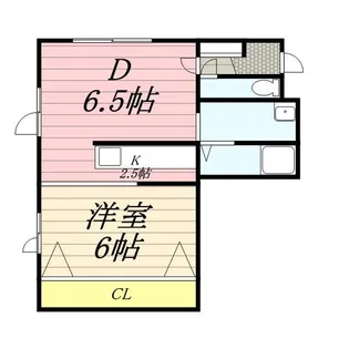プリマヴェーラB【1階】の間取り
