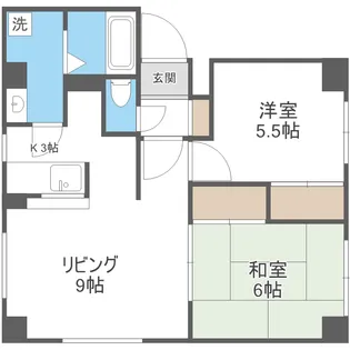 メゾンドゥレーヴ【3階】の間取り