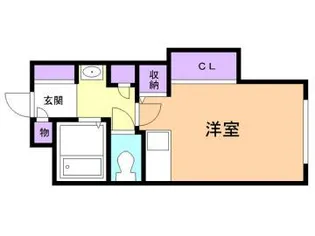 ソフトタウン大谷地【0102号室】の間取り