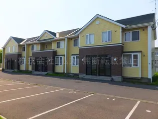 北海道札幌市厚別区上野幌一条1丁目【テラスハウス】の外観