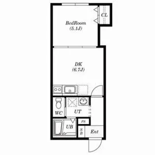 ベルコート文京台【207号室号室】の間取り