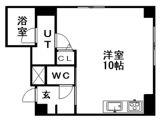 リージェント12【4階】の間取り