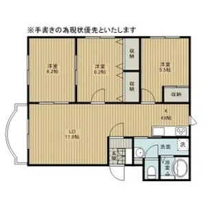 パティオT&T上江別東【1階】の間取り