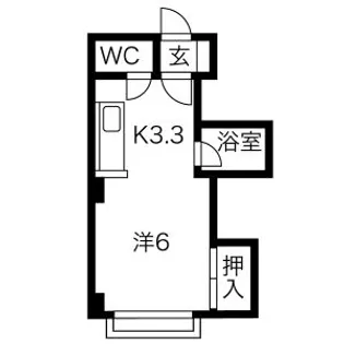 グランドールイケダ【207号室】の間取り