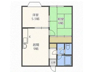 オーシャンビレッジ真栄【205号室】の間取り