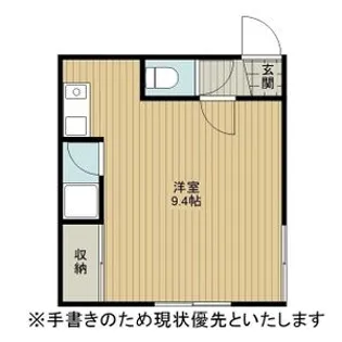 コーポ希望ヶ丘A【113号室】の間取り