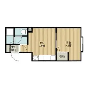 プレステージ文京台Ⅰ【207号室】の間取り