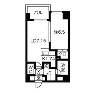 NCウィング菊水【2階】の間取り