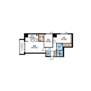 F018HIRAGISHI【8階】の間取り