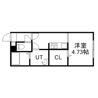 GRACE学園前【203号室】の間取り