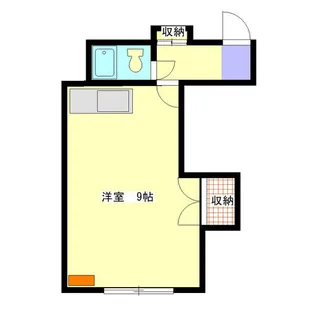 第2エムエススギナカ【201号室】の間取り