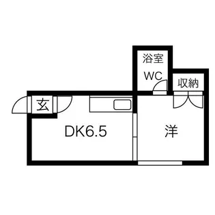 上栄ハイツ(ジョウエイハイツ)【101号室】の間取り