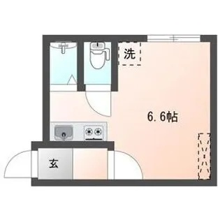 TーROUTE(ティールート)菊水【305号室】の間取り