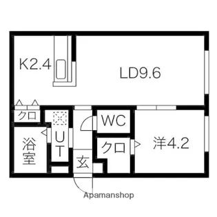 LAVENDER TERRACE【3階】の間取り