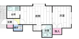 メゾンドール平岡【201号室】の間取り