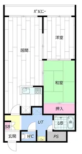 GRAMERCY SAPPORO【2階】の間取り