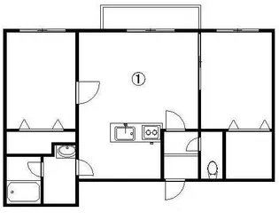 コンフォート【301号室】の間取り